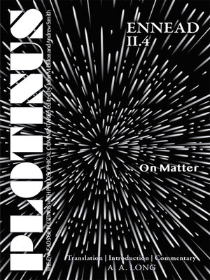 cover image of Plotinus Ennead II.4: On Matter